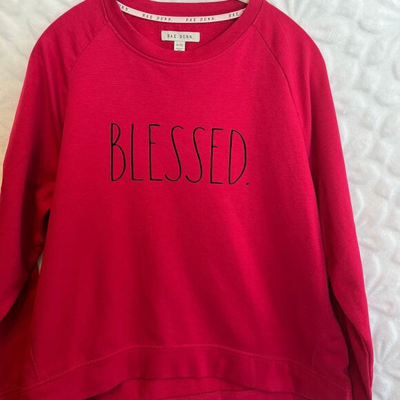 Rae Dunn blessed sweater size XL preowned excellent condition - Picture 1 of 5